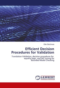 Enlarge image Cover: Efficient Decision Procedures for Validation - LAP Lambert Academic Publishing