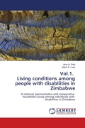Cover: Vol.1. Living conditions among people with disabilities in Zimbabwe - LAP Lambert Academic Publishing