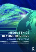 Cover: Media Ethics Beyond Borders - Routledge