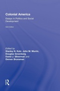 Cover: Colonial America - Routledge