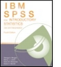 Cover: IBM SPSS for Introductory Statistics - Routledge Academic