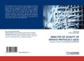 Cover: ANALYSIS OF QUALITY OF SERVICE PROTOCOLS (QOS) - LAP Lambert Academic Publishing
