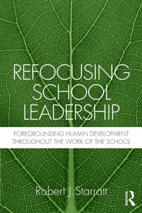 Enlarge image Cover: Refocusing School Leadership - Routledge