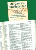 Cover: Der Jahres  Bibelleseplan chronologisch - BoD - Books on Demand