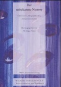 Cover: Der unbekannte Nestroy - Facultas