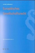 Cover: Europ&auml;isches Gesellschaftsrecht - Facultas