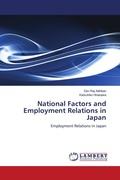 Cover: National Factors and Employment Relations in Japan - LAP Lambert Academic Publishing