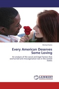 Cover: Every American Deserves Some Loving - LAP Lambert Academic Publishing