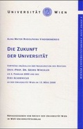 Cover: Die Zukunft der Universit&auml;t - Facultas