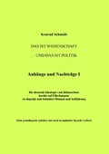 Cover: Das ist Wissenschaft ... und das ist Politik - BoD - Books on Demand