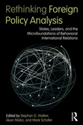 Cover: Rethinking Foreign Policy Analysis - Routledge