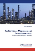 Cover: Performance Measurement for Maintenance - LAP Lambert Academic Publishing