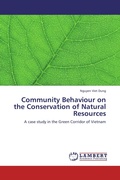 Cover: Community Behaviour on the Conservation of Natural Resources - LAP Lambert Academic Publishing