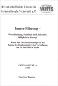 Cover: Innere F&uuml;hrung - Wertebindung, Stabilit&auml;t und Zukunftsf&auml;higkeit in Europa - Edition Temmen e.K.