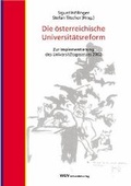 Cover: Die &ouml;sterreichische Universit&auml;tsreform - Facultas