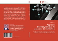 Abbildung von: Approche Thermodynamique Du Processus de Vitrification - Éditions universitaires européennes