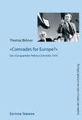 Cover: Comrades for Europe? - Edition Temmen e.K.
