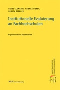 Cover: Institutionelle Evaluierung an Fachhochschulen - Facultas