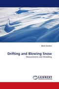 Cover: Drifting and Blowing Snow - LAP Lambert Academic Publishing