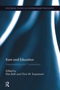Cover: Kant and Education - Routledge