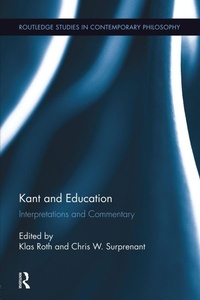 Enlarge image Cover: Kant and Education - Routledge