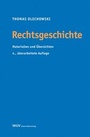 Cover: Rechtsgeschichte - Facultas