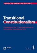 Cover: Transitional Constitutionalism - Facultas