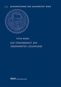 Abbildung von: Zur Strafbarkeit der sogenannten Lugurkunde - Facultas