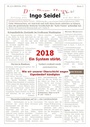 Cover: 2018 Ein System stirbt - BoD - Books on Demand