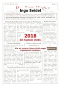 Cover: 2018 Ein System stirbt - BoD - Books on Demand