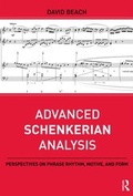Cover: Advanced Schenkerian Analysis - Routledge