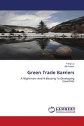 Cover: Green Trade Barriers - LAP Lambert Academic Publishing
