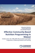 Cover: Effective Community-Based Nutrition Programming In Malawi - LAP Lambert Academic Publishing