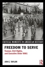 Cover: Freedom to Serve - Routledge