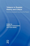 Cover: Tobacco in Russian History and Culture - Routledge