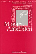 Cover: Mozart. Ansichten - R&ouml;hrig Universit&auml;tsverlag