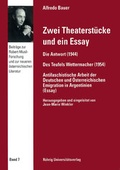 Cover: Zwei Theaterst&uuml;cke und ein Essay - R&ouml;hrig Universit&auml;tsverlag