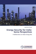 Cover: Energy Security for India - LAP Lambert Academic Publishing