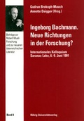 Cover: Ingeborg Bachmann - R&ouml;hrig Universit&auml;tsverlag