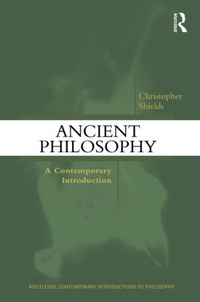 Enlarge image Cover: Ancient Philosophy - Routledge