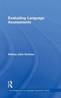 Cover: Evaluating Language Assessments - Routledge