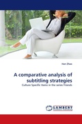 Cover: A Comparative Analysis of Subtitling Strategies - LAP Lambert Academic Publishing