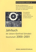 Cover: Jahrbuch der Johann-Gottfried-Schnabel-Gesellschaft - R&ouml;hrig Universit&auml;tsverlag