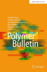 Abbildung von: Polymer Bulletin - Springer