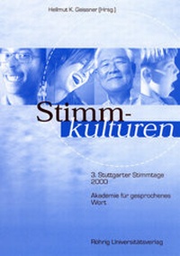 Enlarge image Cover: Stimmkulturen - Röhrig Universitätsverlag
