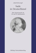 Cover: Sade in Deutschland - R&ouml;hrig Universit&auml;tsverlag