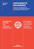 Cover: Gef&auml;hrdete Koh&auml;renz. Literarische Verarbeitung einer ambivalenten Wirklichkeitserfahrung in den Novellen Theodor Storms - R&ouml;hrig Universit&auml;tsverlag