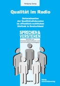 Cover: Qualit&auml;t im Radio - R&ouml;hrig Universit&auml;tsverlag