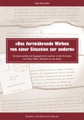 Cover: Das fortw&auml;hrende Wirken von einer Situation zur andern - R&ouml;hrig Universit&auml;tsverlag