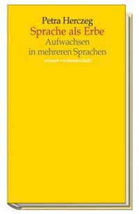Abbildung von: Sprache als Erbe - Wieser Verlag